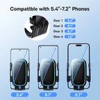 Baseus 15W Wireless Car Charger with Auto - Sensing Clamp - Revel Smart