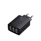 Baseus 17W 3USB Compact Travel Charger - Revel Smart