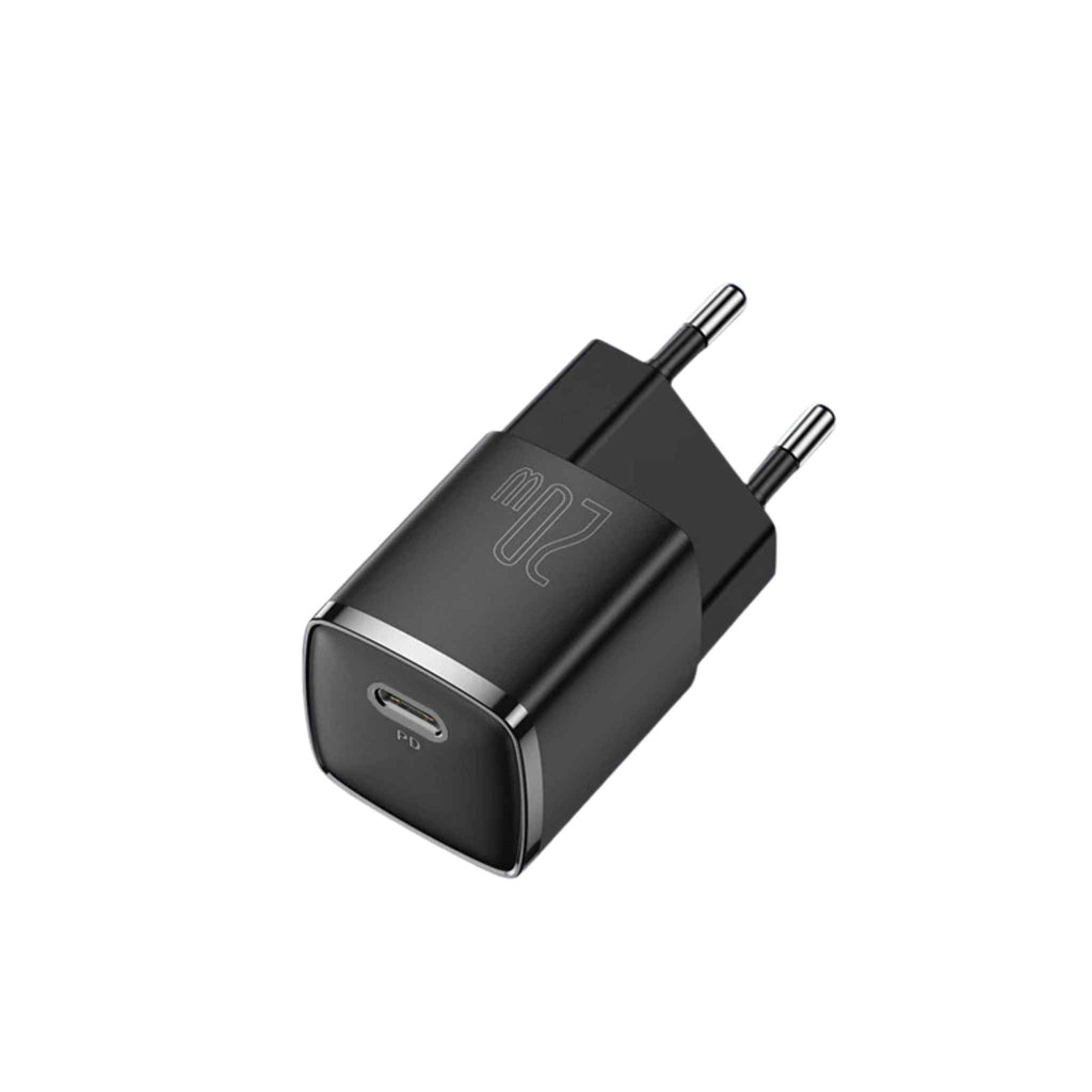Baseus 20W Mini USB - C PD Fast Charger – Compact Power Adapter for iPhone 16/15/14/13/12 Series - Revel Smart