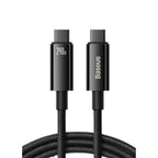 Baseus 240W USB - C to USB - C Fast Charging Cable – E - Marker Chip, PD 3.1, Zinc Alloy, Nylon BraidedUSB - C to USB - C Charging & Data Cable, 3m - Revel Smart