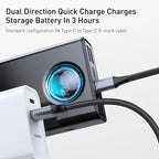 Baseus 30000mAh 65W USB - C Power Bank with Digital Display – Fast Charging for Laptops, Phones, and Tablets - Revel Smart