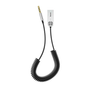 Baseus BA01 USB Bluetooth 5.0 Car Audio Adapter with 3.5mm AUX – Hands - Free Calls - Revel Smart