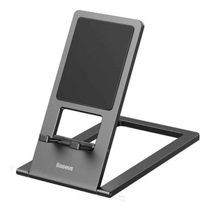 Baseus Foldable Metal Desktop Holder – 360° Adjustable Stand - Revel Smart