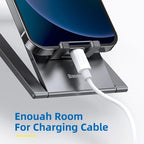 Baseus Foldable Metal Desktop Holder – 360° Adjustable Stand - Revel Smart