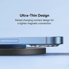 Baseus Simple 2 15W Wireless Charger – Ultra - Thin Transparent Qi Charging Pad for iPhone, Samsung, Huawei & More - Revel Smart