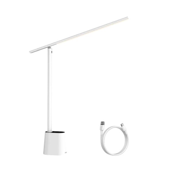 Baseus Smart Light Rechargeable Folding Reading Desk Lamp – Auto Brightness, Eye Protection, 13H Battery - Revel Smart