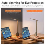 Baseus Smart Light Rechargeable Folding Reading Desk Lamp – Auto Brightness, Eye Protection, 13H Battery - Revel Smart