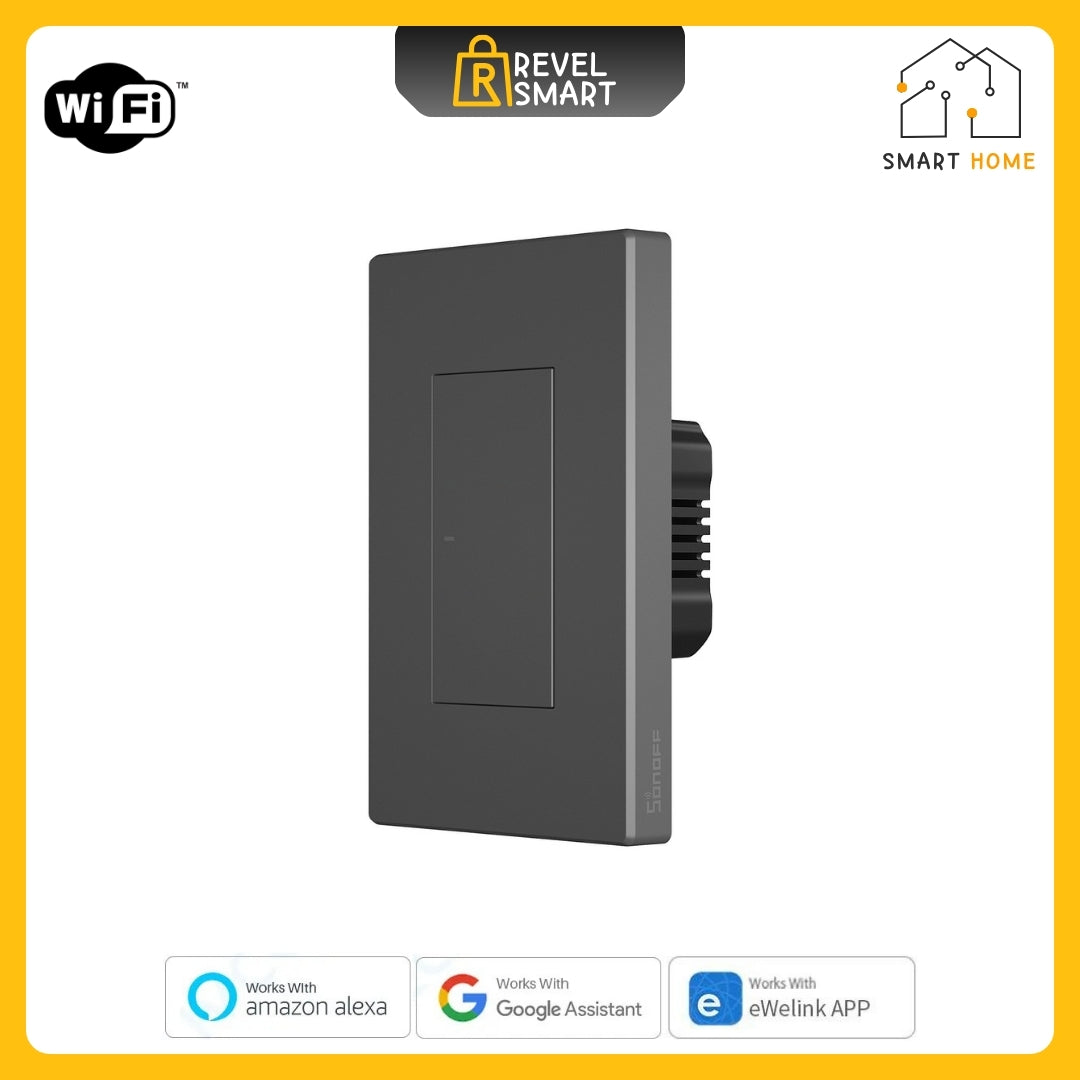 Smart Wall Switch, From SONOFF, M5 version, Supports WIFI, Maxload 10A