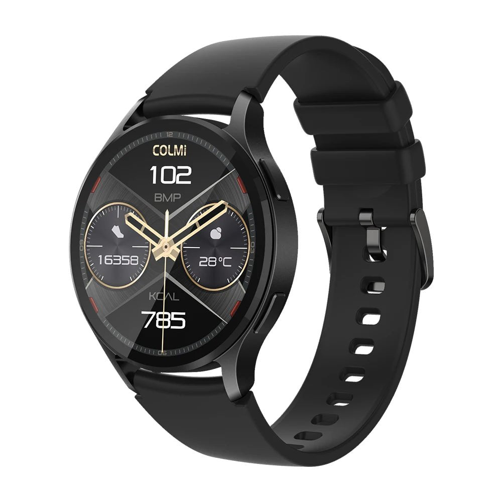 COLMI i28 Ultra AI Smartwatch with AMOLED, Prayer Time & Bluetooth Call, Black - Revel Smart