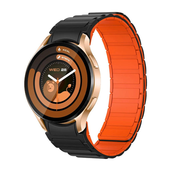 COLMI i28 Ultra AI Smartwatch with AMOLED, Prayer Time & Bluetooth Call, Gold Magnetic - Revel Smart