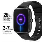 COLMI P28 Plus Smart Watch with Bluetooth Calling & 1.9" Full Touch Display, Black - Revel Smart
