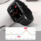 COLMI P28 Plus Smart Watch with Bluetooth Calling & 1.9" Full Touch Display, Black - Revel Smart
