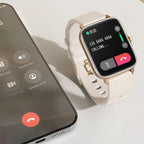 COLMI P28 Plus Smart Watch with Bluetooth Calling & 1.9" Full Touch Display, Gold - Revel Smart