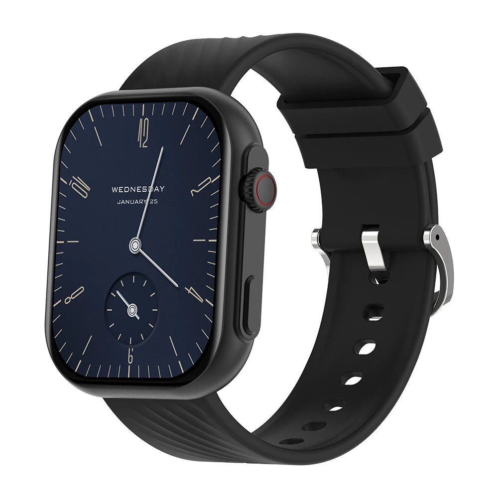 COLMI P30 Plus 2.01″ Smartwatch – Bluetooth Calling, 100+ Sports Modes, Black - Revel Smart