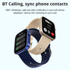 COLMI P71 Voice Calling Smartwatch – IP68, Health Monitoring & 100+ Sports Modes, Purple - Revel Smart