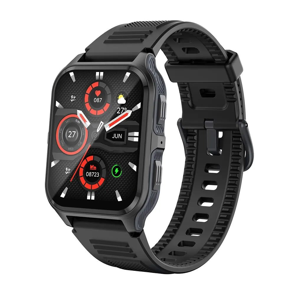 COLMI P73 Outdoor Smart Watch with Bluetooth Calling & 1.9" Display, Black - Revel Smart