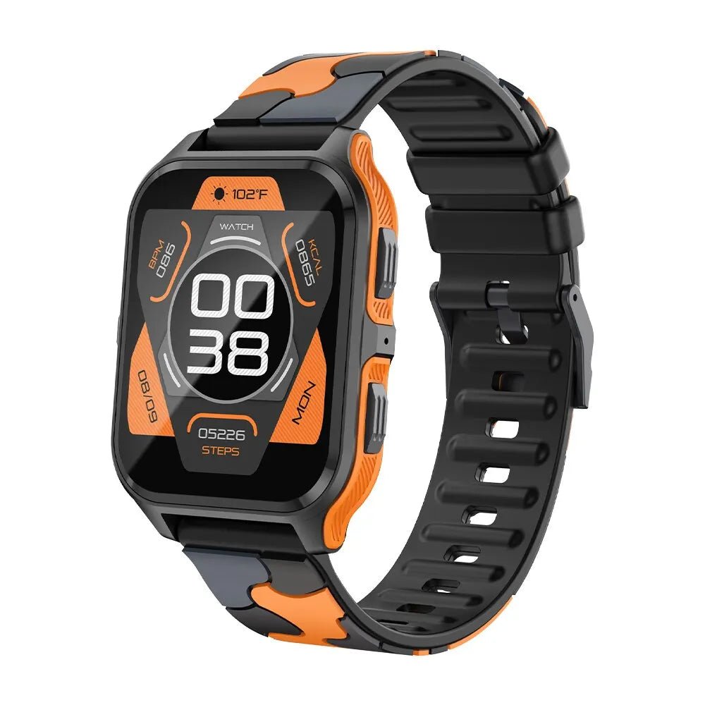 COLMI P73 Outdoor Smart Watch with Bluetooth Calling & 1.9" Display, Camouflage Black - Revel Smart
