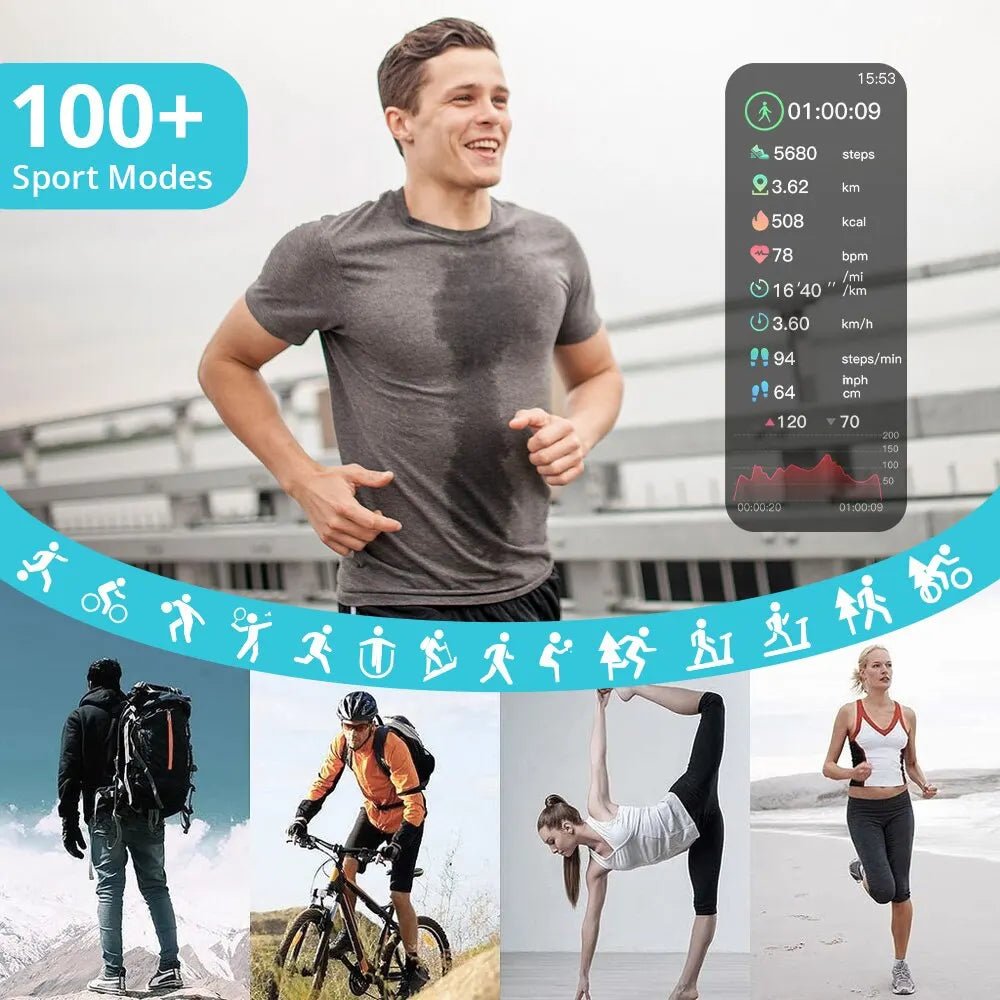 COLMI P73 Outdoor Smart Watch with Bluetooth Calling & 1.9" Display, Orange Black - Revel Smart