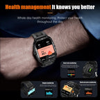 COLMI P76 Outdoor Smartwatch – 1.96″, IP68/3ATM, Bluetooth Calls, Orange - Revel Smart