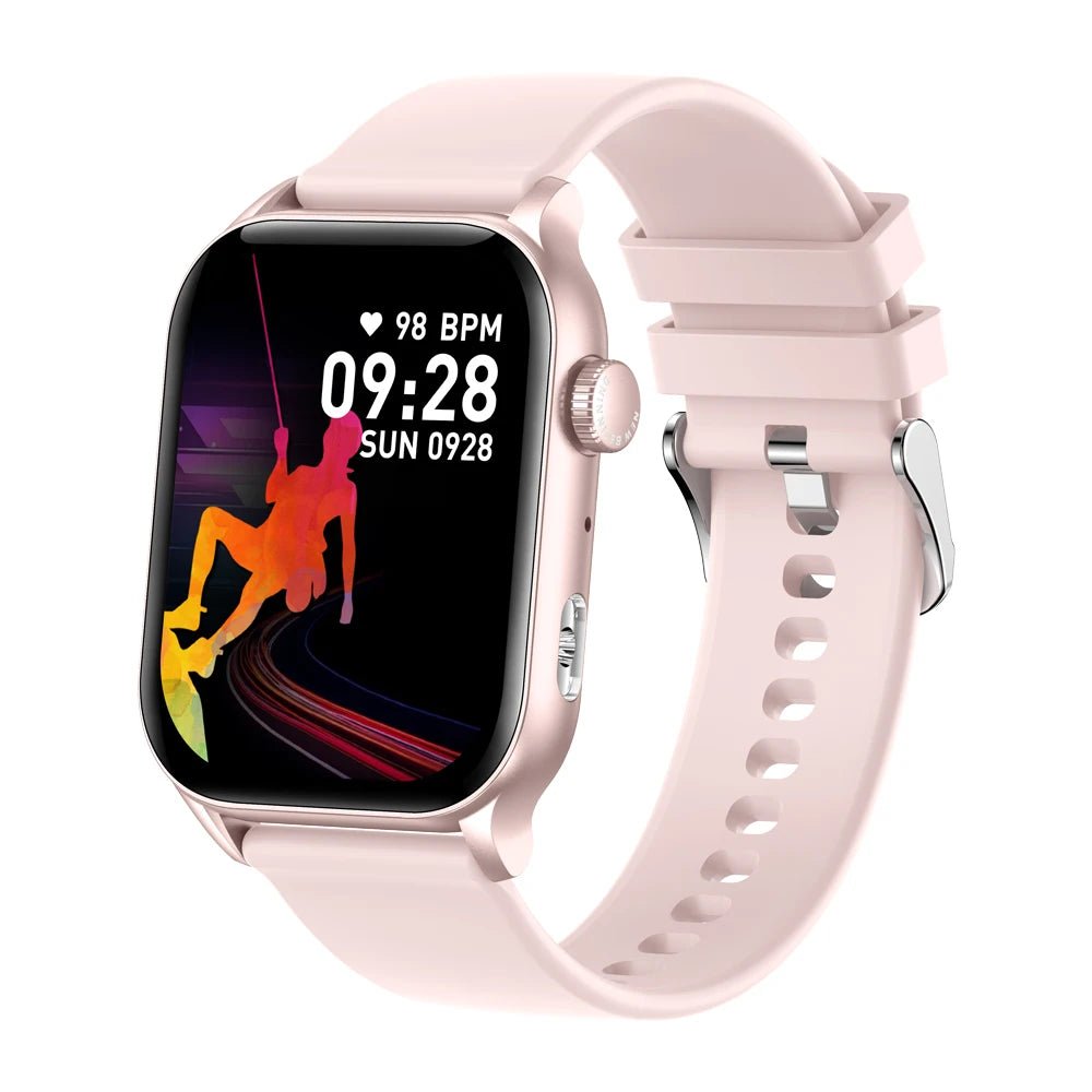 COLMI P78 AMOLED Smartwatch with Flashlight, Bluetooth Calls, Pink - Revel Smart