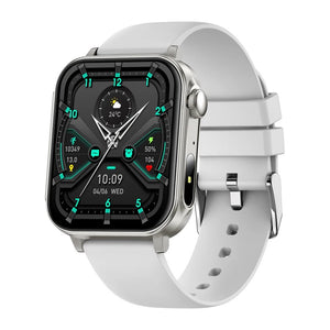 COLMI P80 Type - C Smartwatch with Bluetooth Calls & Flashlight, Silver - Revel Smart