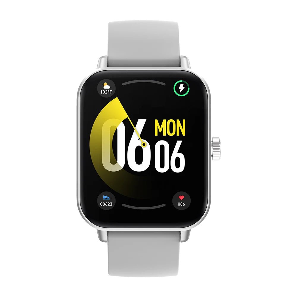 COLMI P81 Smartwatch 1.9″ – Bluetooth Calling, 100+ Sports, Silver - Revel Smart