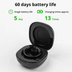 COLMI R09 Smart Ring – Temperature, Sleep & Heart Rate + Charging Case, Gold - Revel Smart