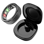 COLMI R10 Smart Ring – Health & Sleep Tracking + Charging Case, 5ATM Waterproof, Black - Revel Smart