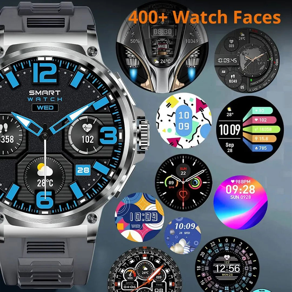 COLMI V69 1.85″ Bluetooth Call Smartwatch (710mAh, IP67), Black - Revel Smart