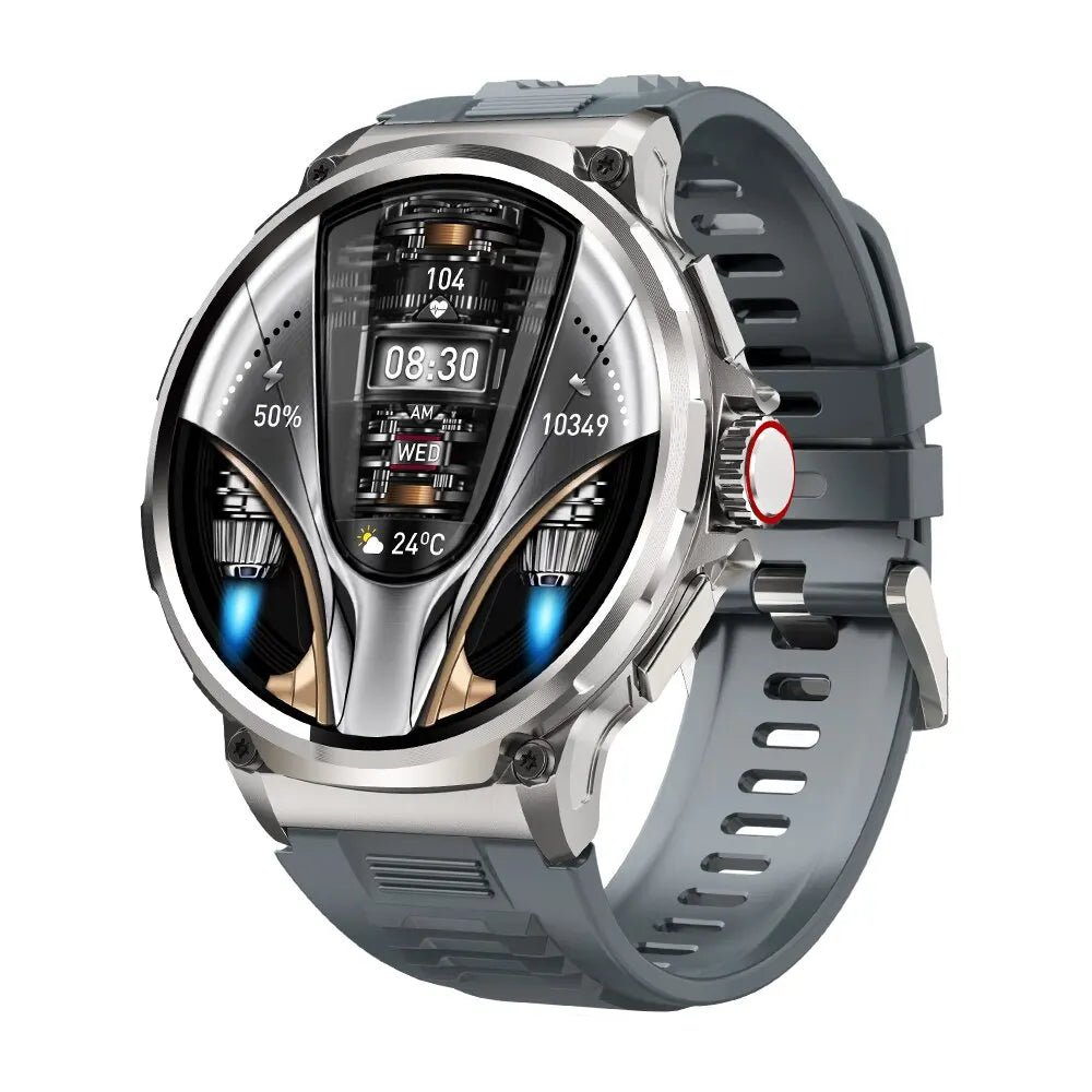 COLMI V69 1.85″ Bluetooth Call Smartwatch (710mAh, IP67), Silver - Revel Smart