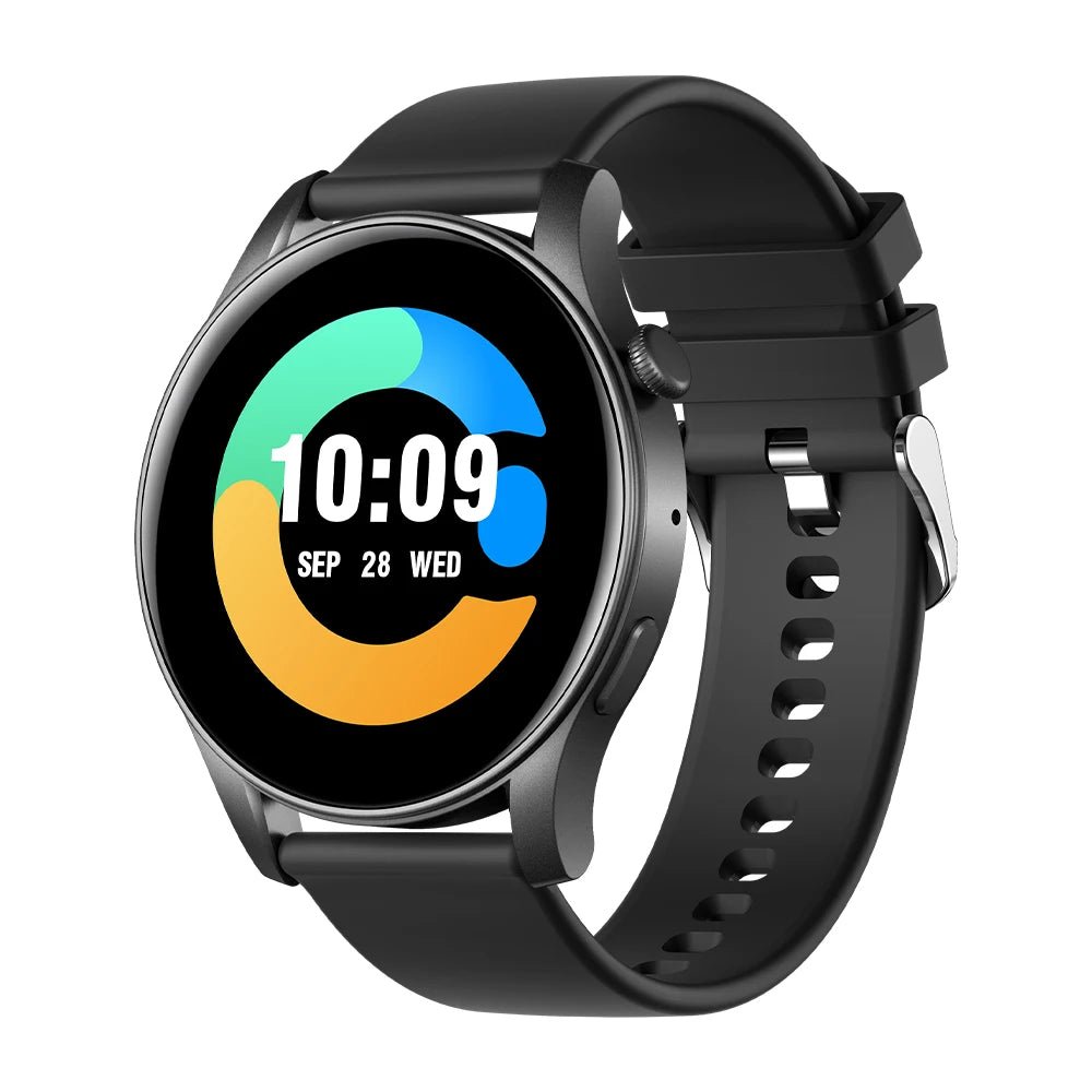 COLMI V73 AMOLED Smartwatch with Bluetooth Calls & 1.43" HD Display, Black - Revel Smart