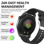 COLMI V73 AMOLED Smartwatch with Bluetooth Calls & 1.43" HD Display, Gold - Revel Smart