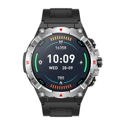 COLMI V76 GPS Smartwatch with 1.43" AMOLED, Compass & 500mAh Battery, Silver - Revel Smart