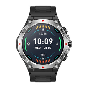 COLMI V76 GPS Smartwatch with 1.43" AMOLED, Compass & 500mAh Battery, Silver - Revel Smart
