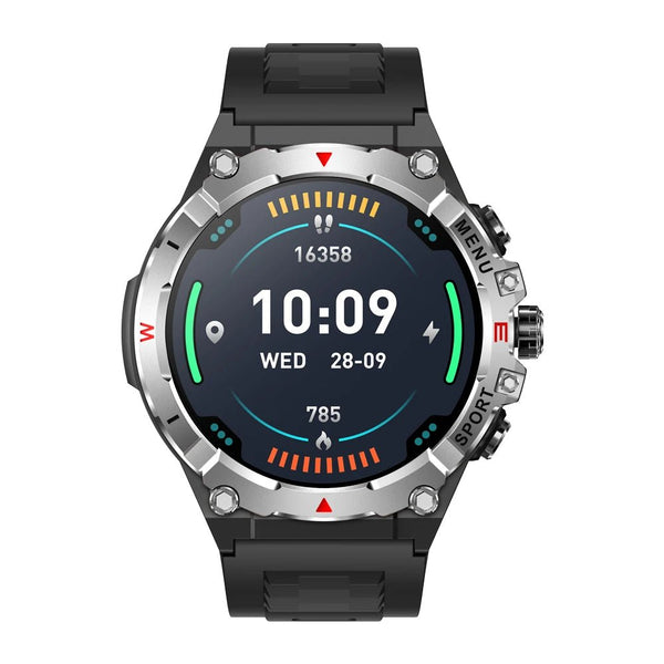 COLMI V76 GPS Smartwatch with 1.43" AMOLED, Compass & 500mAh Battery, Silver - Revel Smart