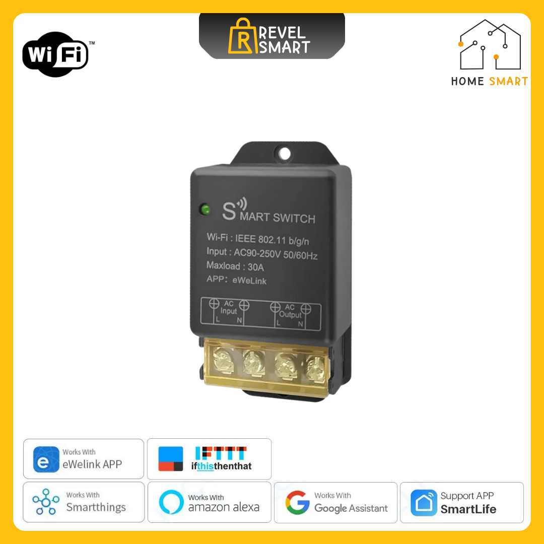 Switch Module Wifi Smart, maxload 30A