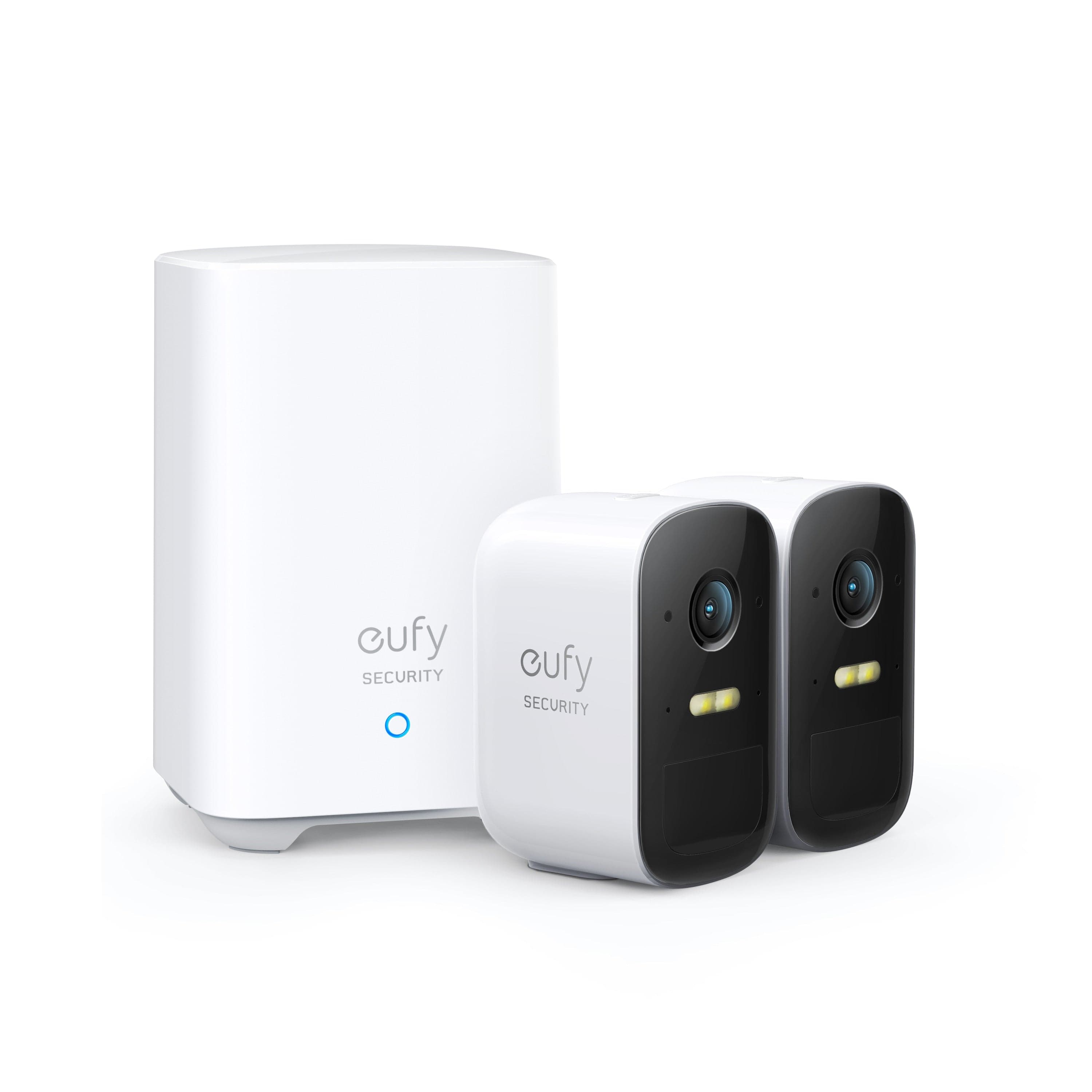 eufy EU plug eufy, Security Camera Outdoor, 1080p HD, version eufyCam2C, Camera 2 with Homebase 2