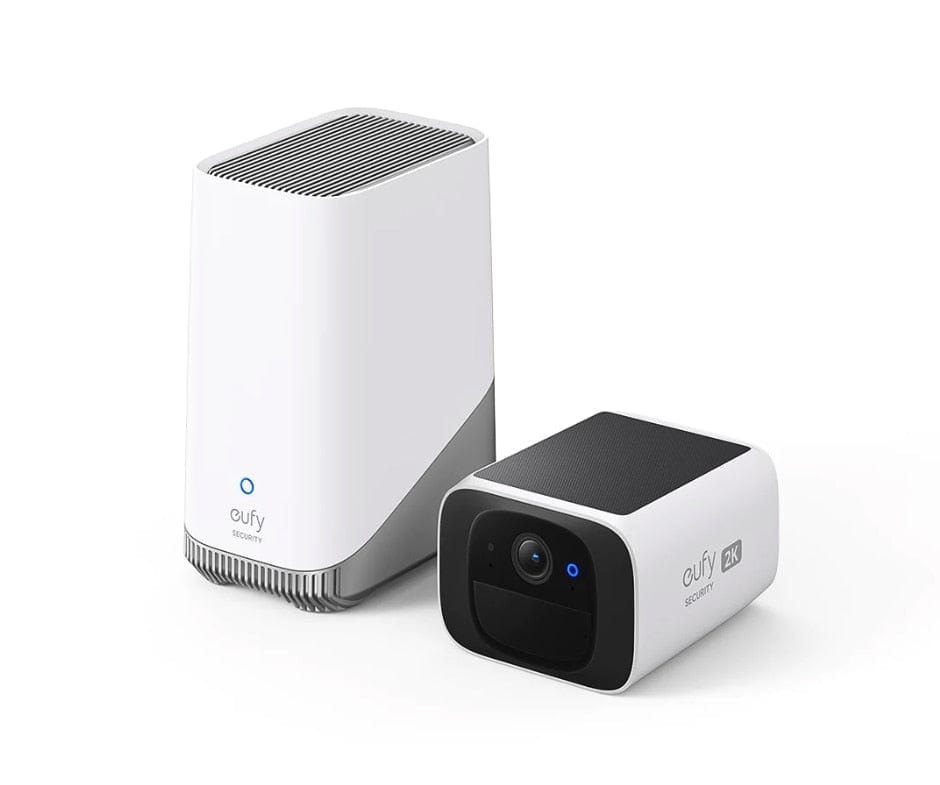 eufy EU plug eufy, Security Camera Outdoor, 2K, version S220 SoloCam, Camera 1 with Homebase 3