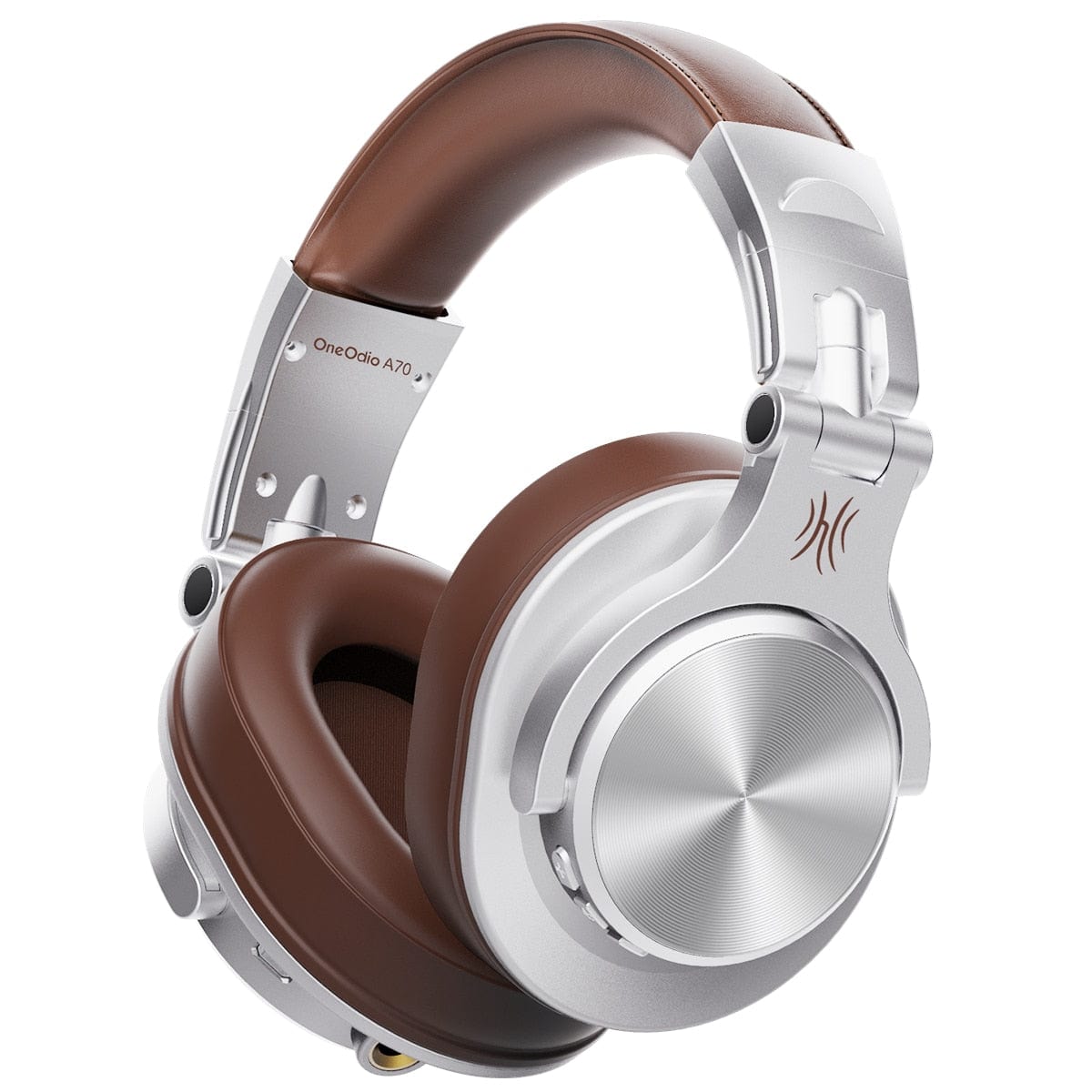OneOdio OneOdio Wireless Headphone, Version A70, Supports Bluetooth 5.2, Playtime up to 72 Hours, Color Silver brown