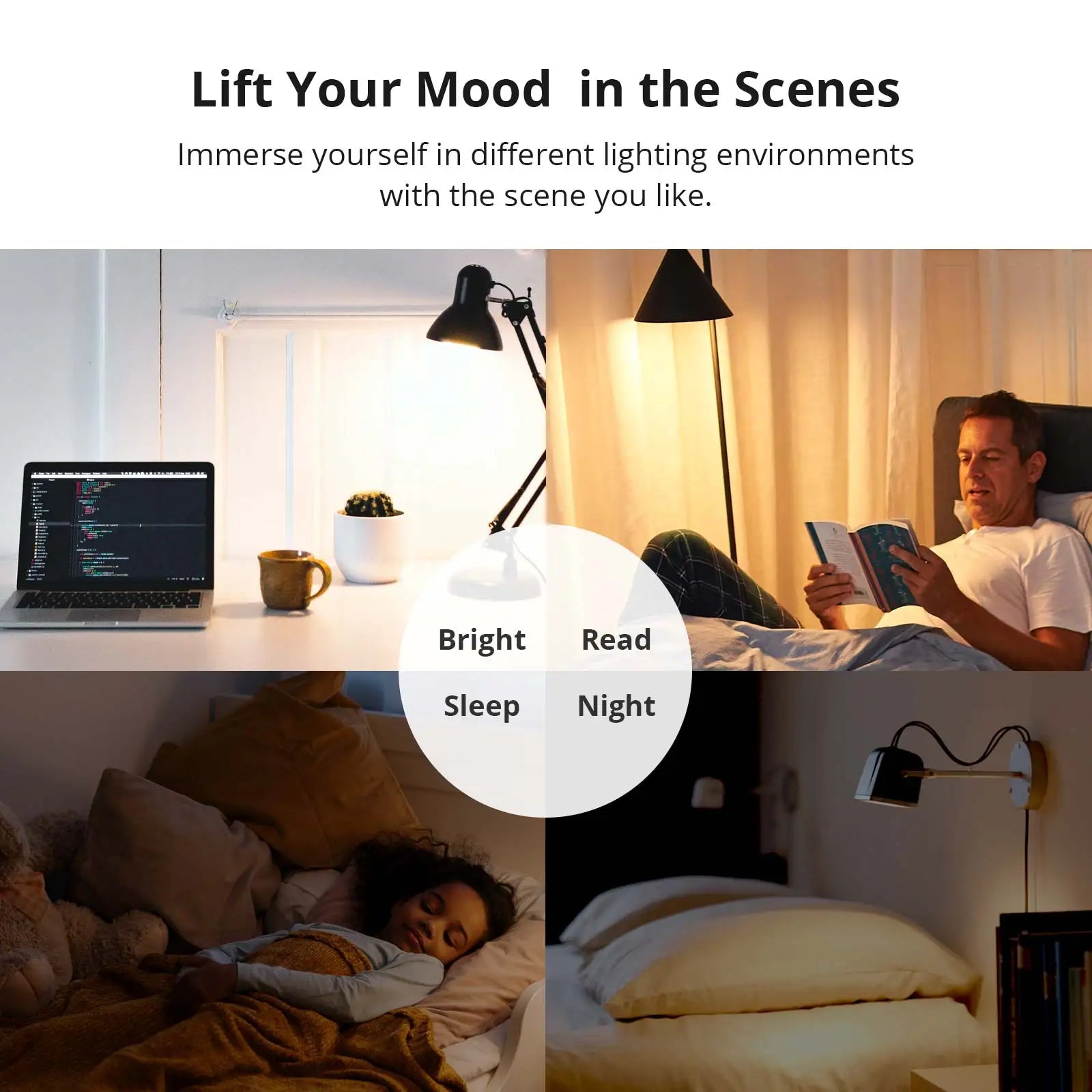 SONOFF B02 - BL - A60 Smart WiFi LED Bulb – Dimmable Dual - Color (Warm & Cool) E27 - Revel Smart