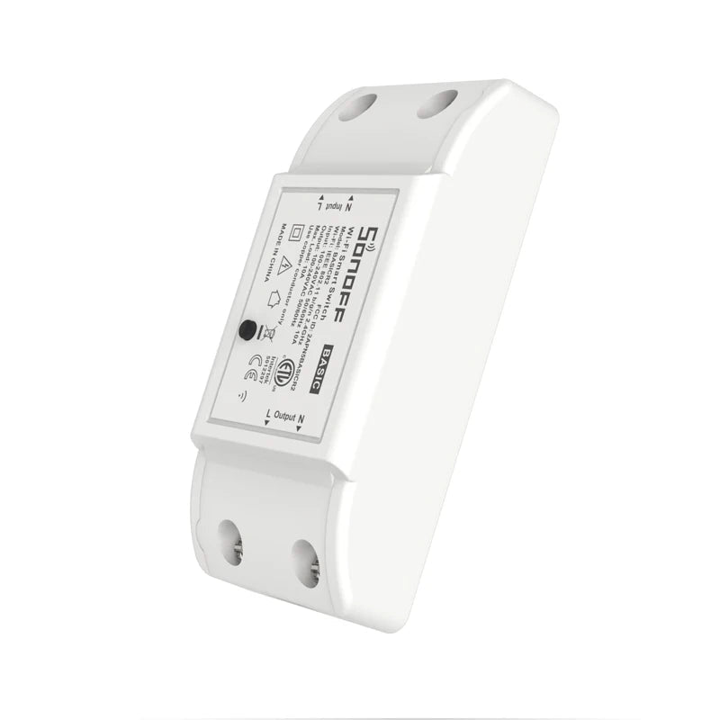 SONOFF BasicR2 Smart WiFi Switch – Remote Control & DIY Automation for Home Devices - Revel Smart