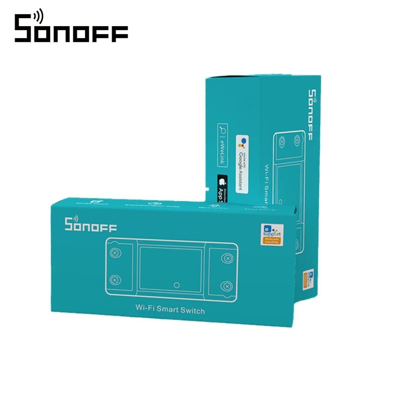SONOFF BasicR2 WiFi Smart Switch – Universal DIY Remote Wireless Light Controller Works with Alexa & Google Home - Revel Smart