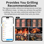 SONOFF BMT01 Wireless BBQ Meat Thermometer Real - Time Temp Chart Timer Reminder Remote Monitoring Temperature Alerts via eWeLink - Revel Smart