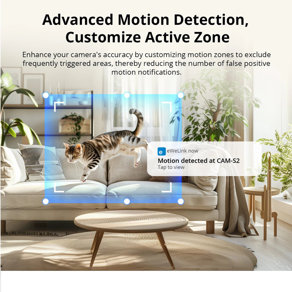 SONOFF CAM Slim Gen2 WiFi Smart Home Security Camera - Revel Smart