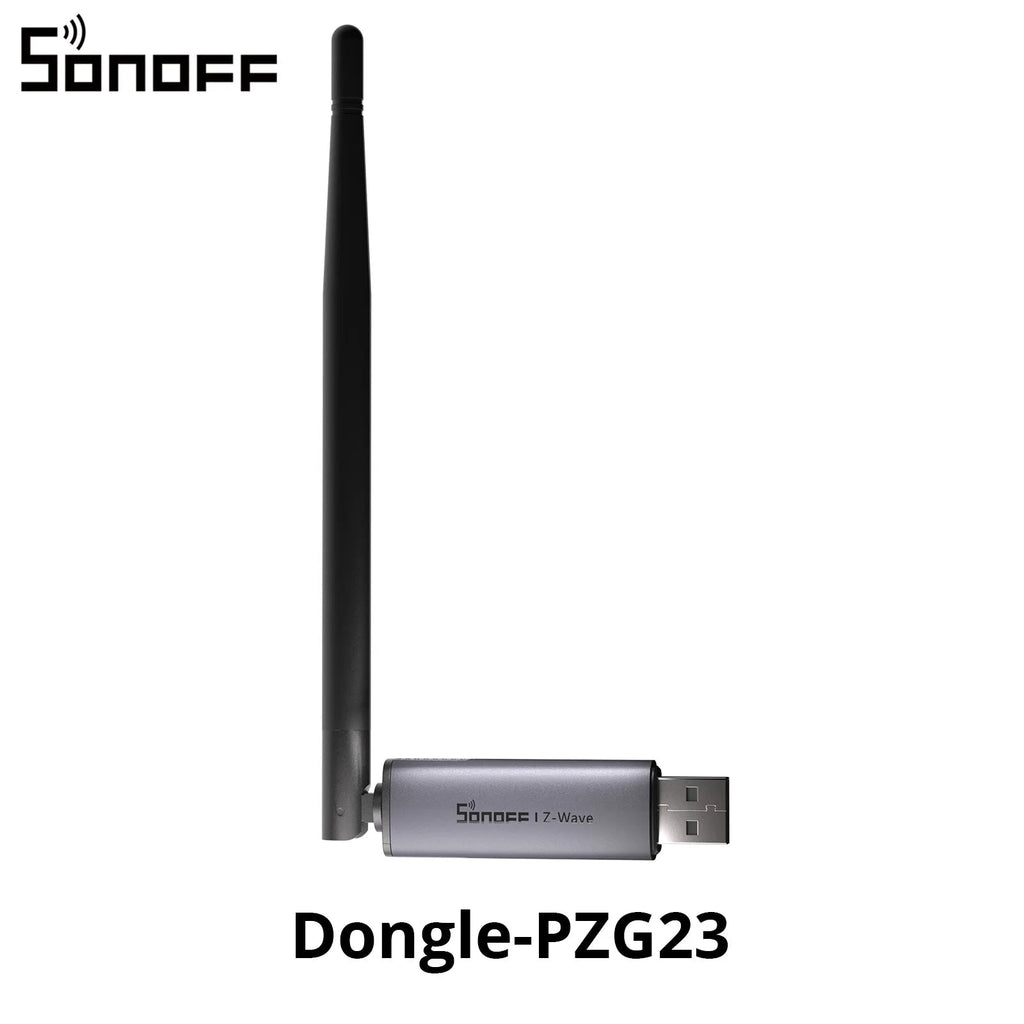 SONOFF Dongle-PZG23 Z-Wave 800 USB Dongle – Long Range, S2 Security, External Antenna for Home Assistant & openHAB - Revel Smart