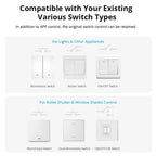 SONOFF Dual 2CH WiFi Smart Switch – Remote Control for Two Devices | Works with Alexa & Google Home | Smart Curtain & Light Control - Revel Smart