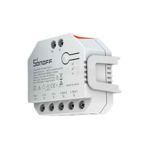 SONOFF DUALR3 WiFi Smart Dual Relay Switch – 2CH Remote Control & Power Metering - Revel Smart