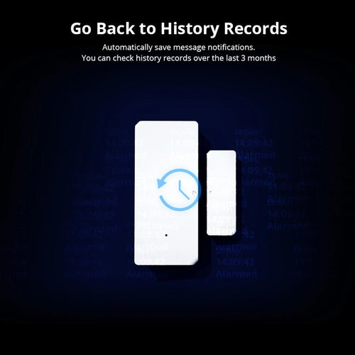 SONOFF DW2 - RF Wireless Door Window Sensor App Notification Alerts For Smart Home Security Alarm Works With SONOFF RF Bridge - Revel Smart