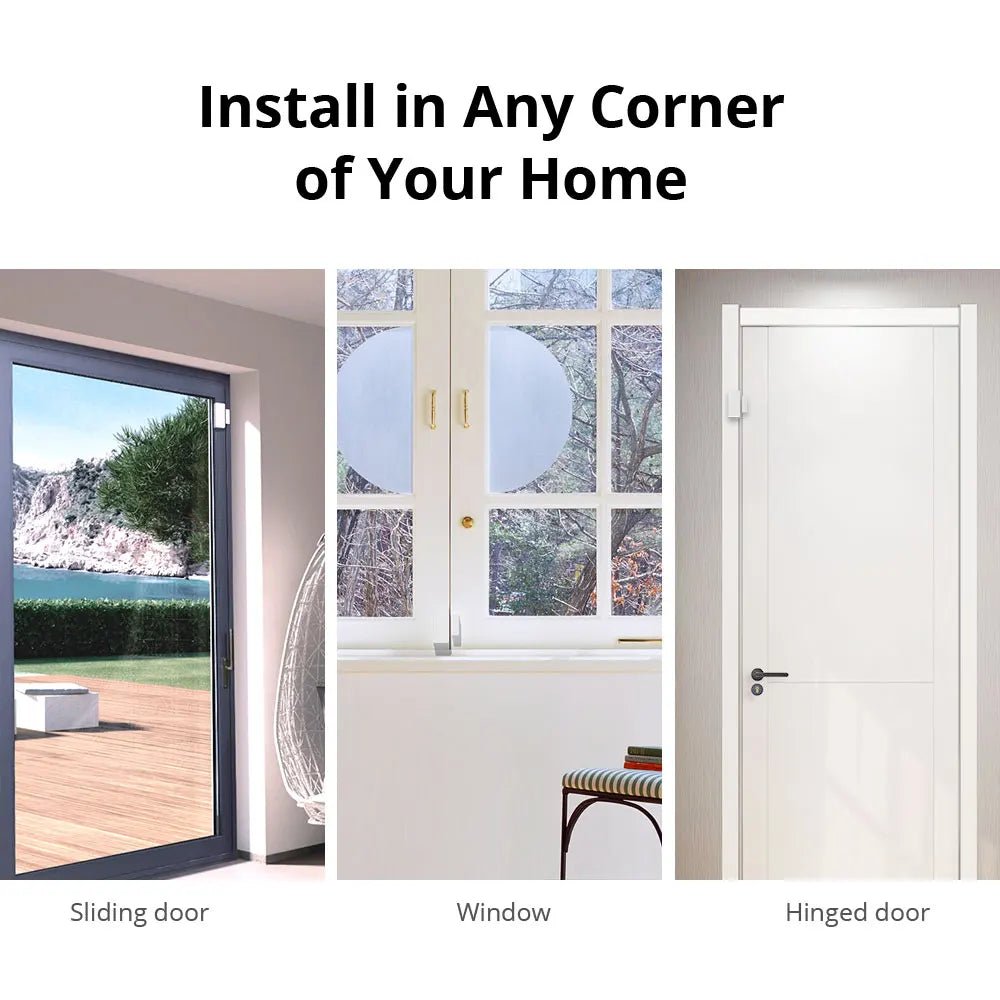 SONOFF DW2 Smart WiFi Door & Window Sensor – Real - Time Security Alerts - Revel Smart
