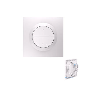 SONOFF ERBS white clip-on roller shutter wall switch enclosure for MINI-RBS module with micro-arc buttons for EU wall box